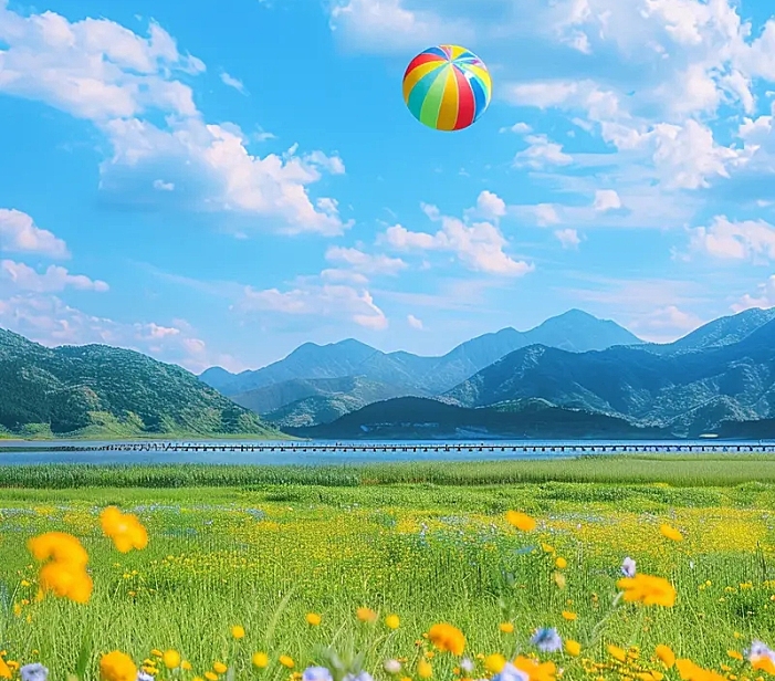 田园风景美滋滋