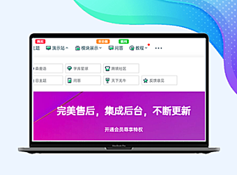 子主题-自定义支付自助广告系统