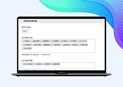 B2主题如何利用一段代码让子分类的设置同父分类