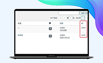 WordPress后台怎么让文章/分类/页面/标签显示ID